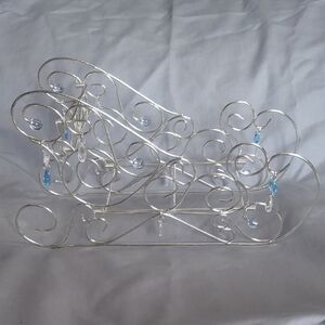 Avon Retired Sleigh Card Holder